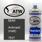 Preview: BMW, Anthrazit (matt), 7827: 400ml Sprühdose, von ATW Autoteile West.